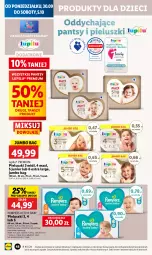 Gazetka promocyjna Lidl - GAZETKA - Gazetka - ważna od 02.10 do 02.10.2024 - strona 54 - produkty: Pampers, O Bag, Dzieci