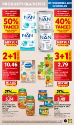 Gazetka promocyjna Lidl - GAZETKA - Gazetka - ważna od 02.10 do 02.10.2024 - strona 55 - produkty: Ryż, Mus, Gra, Gerber, BoboVita, NAN Optipro, Danie dla dzieci, Dzieci, Kubuś, Nestlé