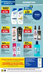 Gazetka promocyjna Lidl - GAZETKA - Gazetka - ważna od 02.10 do 02.10.2024 - strona 60 - produkty: Ser, Rum, Gra, Płyn do płukania jamy ustnej, Serum do twarzy, Eveline, Serum, Płyn do płukania, Mola, Szampon, Odżywka, Nivea