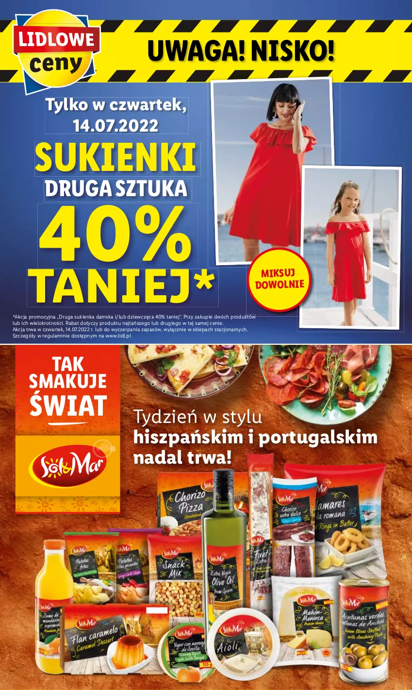 Gazetka promocyjna Lidl - GAZETKA - ważna 14.07 do 16.07.2022 - strona 48 - produkty: Por, Sukienka, Waga