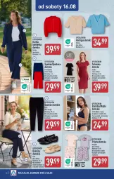Gazetka promocyjna Aldi - Artykuły przemysłowe i tekstylia - Gazetka - ważna od 16.08 do 16.08.2025 - strona 10 - produkty: Spódnica, Kardigan, Majtki, Kurtka, Baleriny, Spodnie, Sukienka, Piżama, Fa