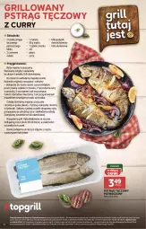 Gazetka promocyjna Stokrotka - Supermarket - Gazetka - ważna od 17.07 do 17.07.2024 - strona 18 - produkty: Sos, Pstrąg tęczowy, Pstrąg, Grill, HP