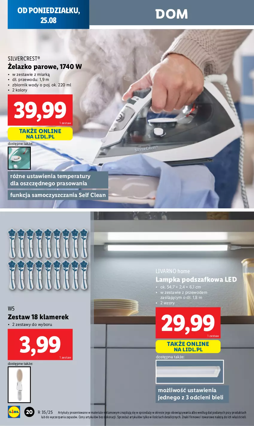 Gazetka promocyjna Lidl - GAZETKA - ważna 25.08 do 30.08.2025 - strona 20 - produkty: Ivar, Silvercrest