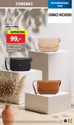 Gazetka promocyjna Lidl - GAZETKA - Gazetka - ważna od 30.08 do 30.08.2025 - strona 13 - produkty: Torebka, Gin, Pasek