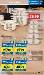 Gazetka promocyjna Lidl - GAZETKA - Gazetka - ważna od 30.08 do 30.08.2025 - strona 25 - produkty: Garnek, Kuchnia, Pojemnik