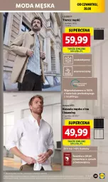 Gazetka promocyjna Lidl - GAZETKA - Gazetka - ważna od 30.08 do 30.08.2025 - strona 29 - produkty: Por, Kosz, Koszula, Wełna, Trencz, Moda