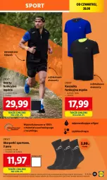 Gazetka promocyjna Lidl - GAZETKA - Gazetka - ważna od 30.08 do 30.08.2025 - strona 35 - produkty: Por, Szorty, Karp, Kosz, Skarpetki, Koszulka, Sport, Control, Koszulka funkcyjna, LG
