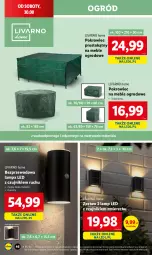 Gazetka promocyjna Lidl - GAZETKA - Gazetka - ważna od 30.08 do 30.08.2025 - strona 46 - produkty: Por, Ivar, Lampa LED, Pokrowiec, Lampa, Ogród, Meble