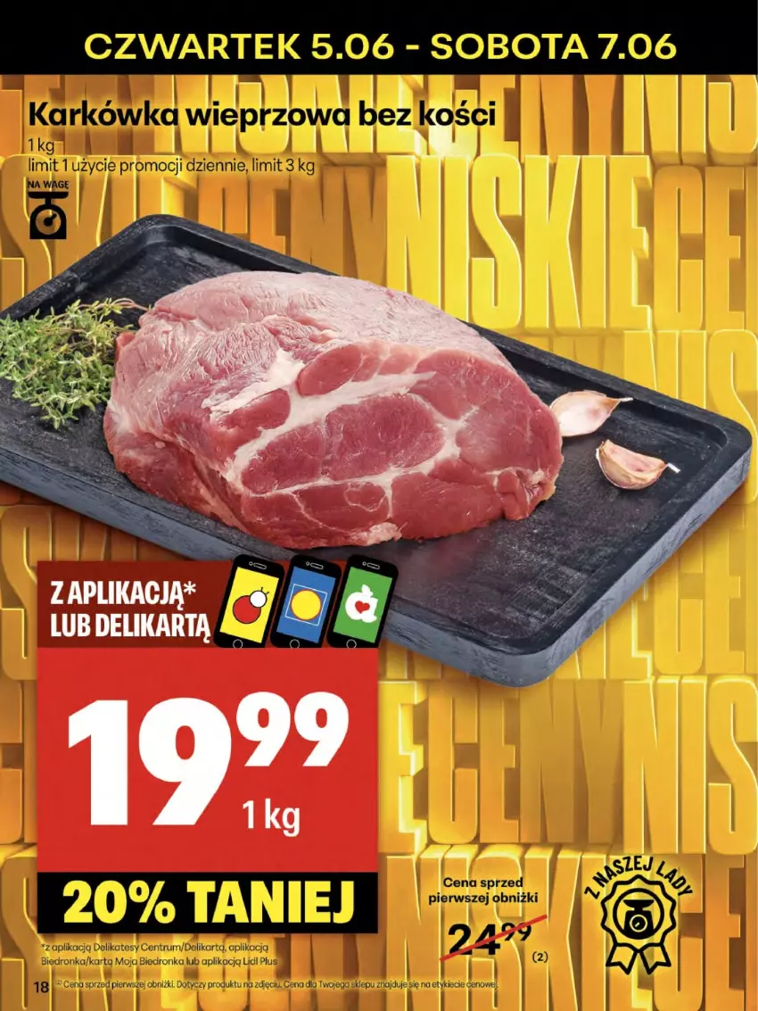 Gazetka promocyjna Delikatesy Centrum - Franczyza DC23 Czwartek - ważna 05.06 do 11.06.2025 - strona 18