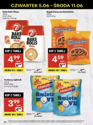 Gazetka promocyjna Delikatesy Centrum - Franczyza DC23 Czwartek - Gazetka - ważna od 11.06 do 11.06.2025 - strona 34 - produkty: Bake Rolls, Rum, Lajkonik, Beskidzki, Bajgle, Krakersy
