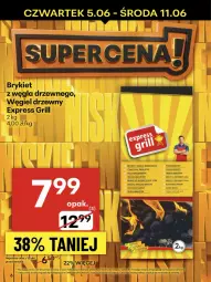 Gazetka promocyjna Delikatesy Centrum - Franczyza DC23 Czwartek - Gazetka - ważna od 11.06 do 11.06.2025 - strona 6 - produkty: Węgiel drzewny, Grill