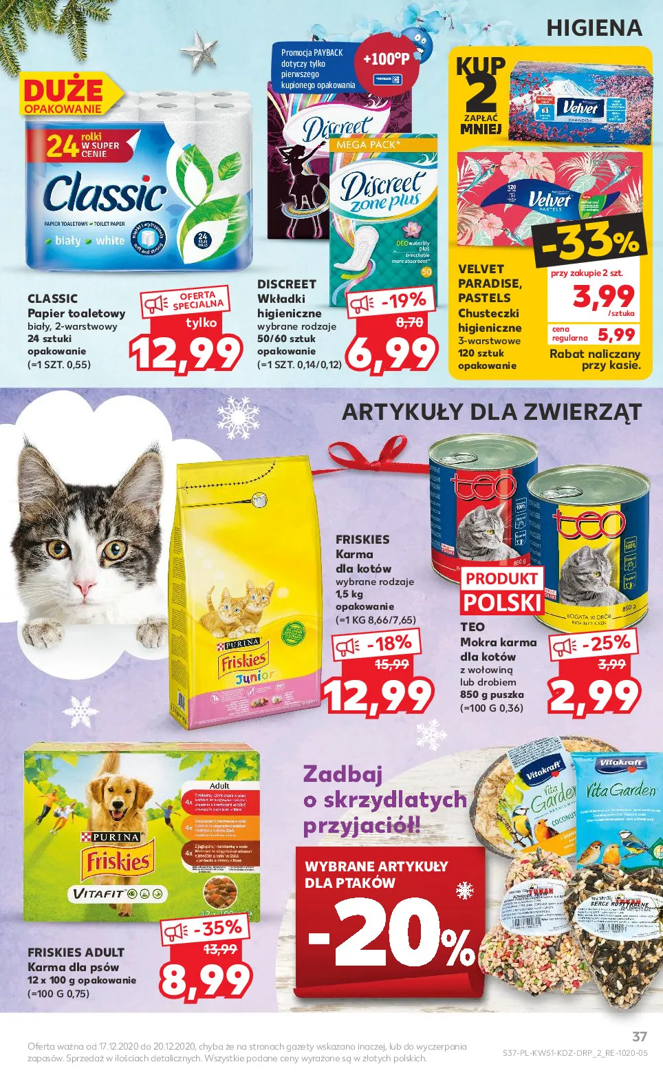 Gazetka promocyjna Kaufland - Wspólne jedzenie - ważna 17.12 do 20.12.2020 - strona 37