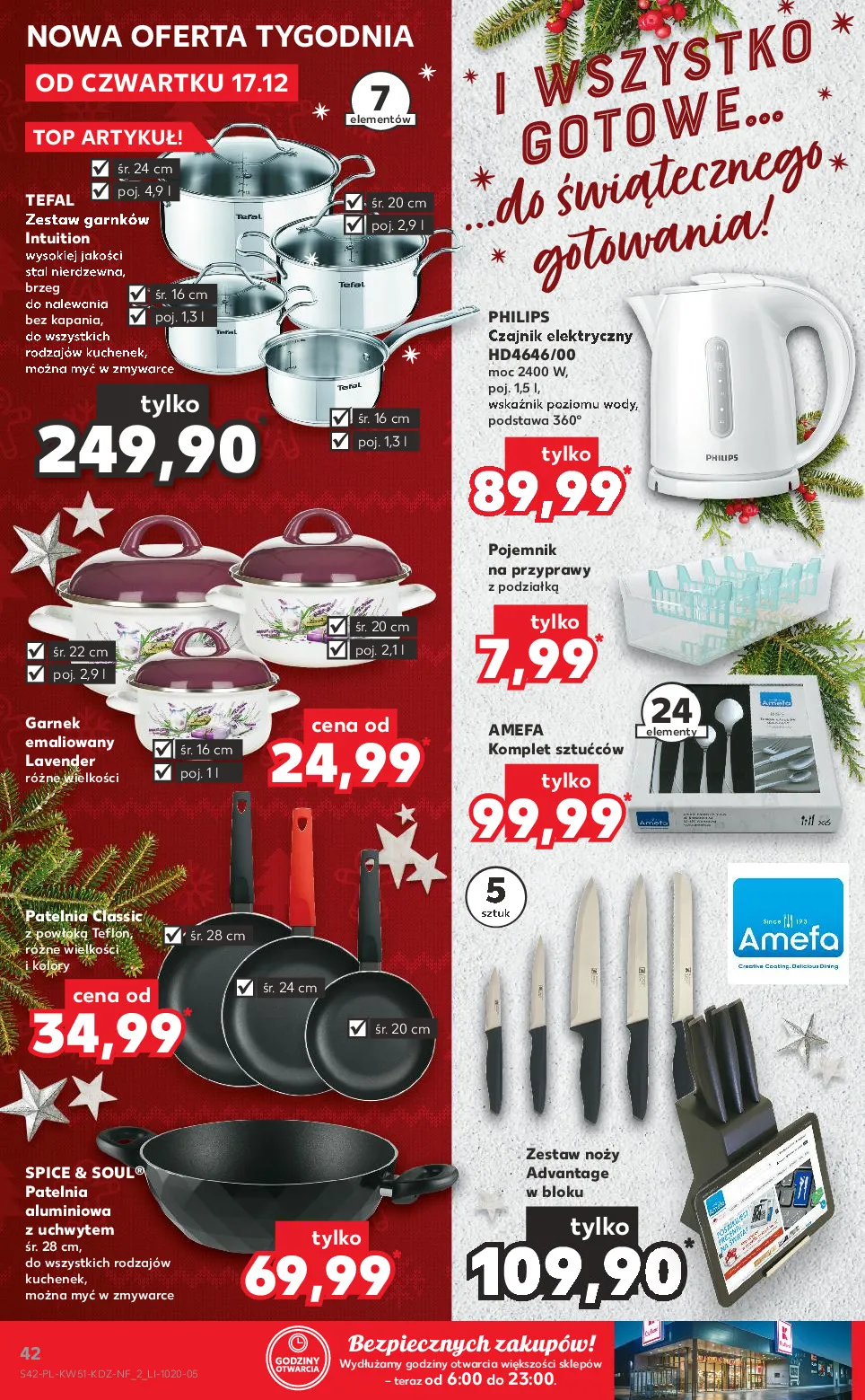 Gazetka promocyjna Kaufland - Wspólne jedzenie - ważna 17.12 do 20.12.2020 - strona 42