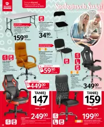 Gazetka promocyjna Selgros - Oferta przemysłowa - Gazetka - ważna od 05.04 do 05.04.2021 - strona 28 - produkty: Krzesło składane, Sok, Rama, Stół, Krzesło konferencyjne, Krzesło, Biuro, Siedzisko, Fotel, Lakier, LG, Fa