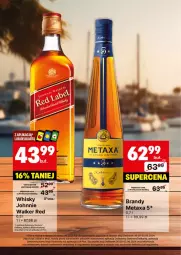 Gazetka promocyjna Delikatesy Centrum - DeliBarek DC21-DC22 - Gazetka - ważna od 02.06 do 02.06.2024 - strona 12 - produkty: Rum, Rama, Metaxa, Johnnie Walker, Dron, Whisky, Brandy