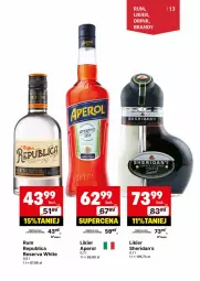 Gazetka promocyjna Delikatesy Centrum - DeliBarek DC21-DC22 - Gazetka - ważna od 02.06 do 02.06.2024 - strona 13 - produkty: Rum, Sheridan's, Likier, Aperol