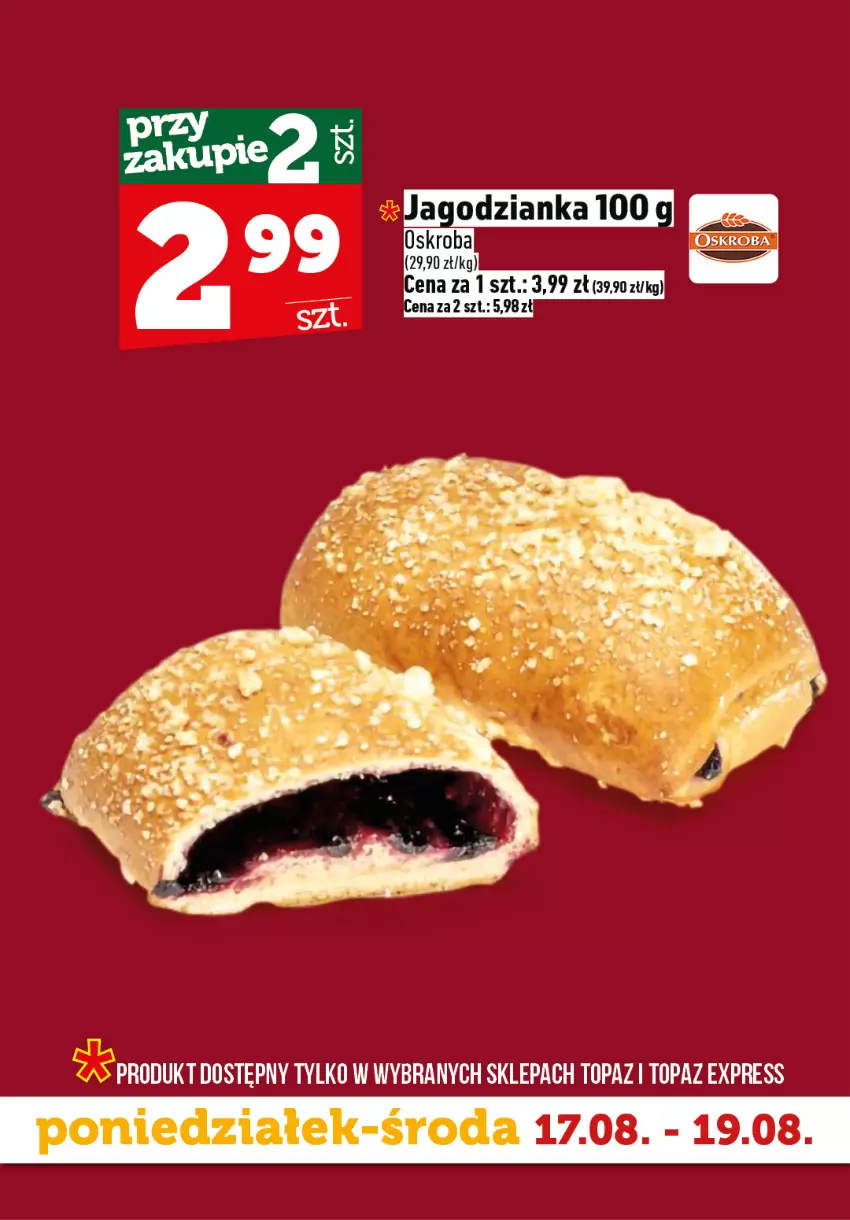 Gazetka promocyjna Topaz - Gazetka - ważna 17.08 do 19.08.2026 - strona 4 - produkty: Top