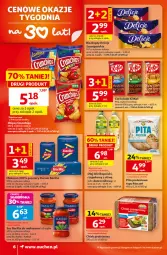 Gazetka promocyjna Auchan - Gazetka 30 Lat Supermarket Auchan - Gazetka - ważna od 16.09 do 16.09.2026 - strona 6 - produkty: Makaron, Sos, Ryż, Rum, Chleb proteinowy, Czekolada, Delicje, Chleb, Barilla, Olej, Biszkopty