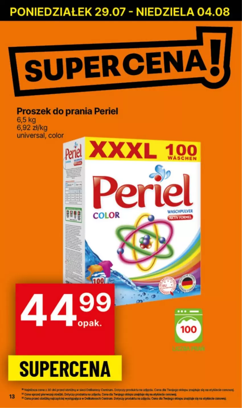 Gazetka promocyjna Delikatesy Centrum - NOWA GAZETKA Delikatesy Centrum od 29 lipca! 29.07-04.08.2024 - ważna 29.07 do 04.08.2024 - strona 13 - produkty: Proszek do prania, Rum