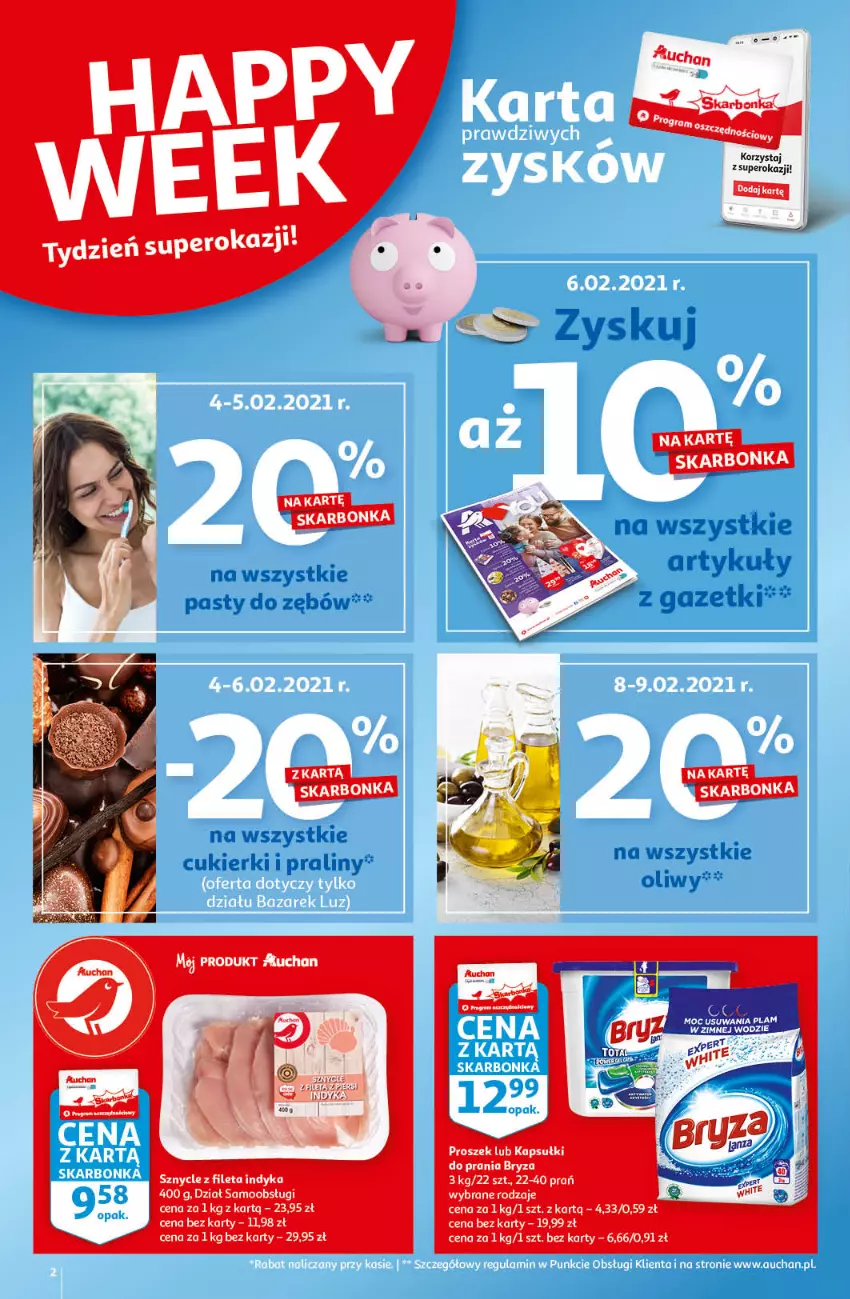 Gazetka promocyjna Auchan - A love you Hipermarkety - ważna 04.02 do 10.02.2021 - strona 2