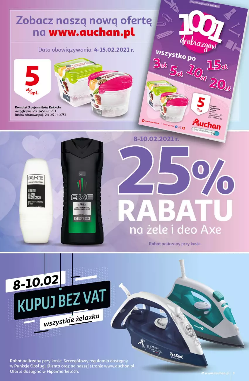 Gazetka promocyjna Auchan - A love you Hipermarkety - ważna 04.02 do 10.02.2021 - strona 3