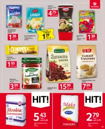 Gazetka promocyjna Selgros - Oferta spożywcza - Gazetka - ważna od 28.06 do 28.06.2023 - strona 15 - produkty: Mąka luksusowa, Sos, Cukier, Dżem, Lody, Skrobia ziemniaczana, Mąka, Galaretka, Baton, Cukier trzcinowy, Gala