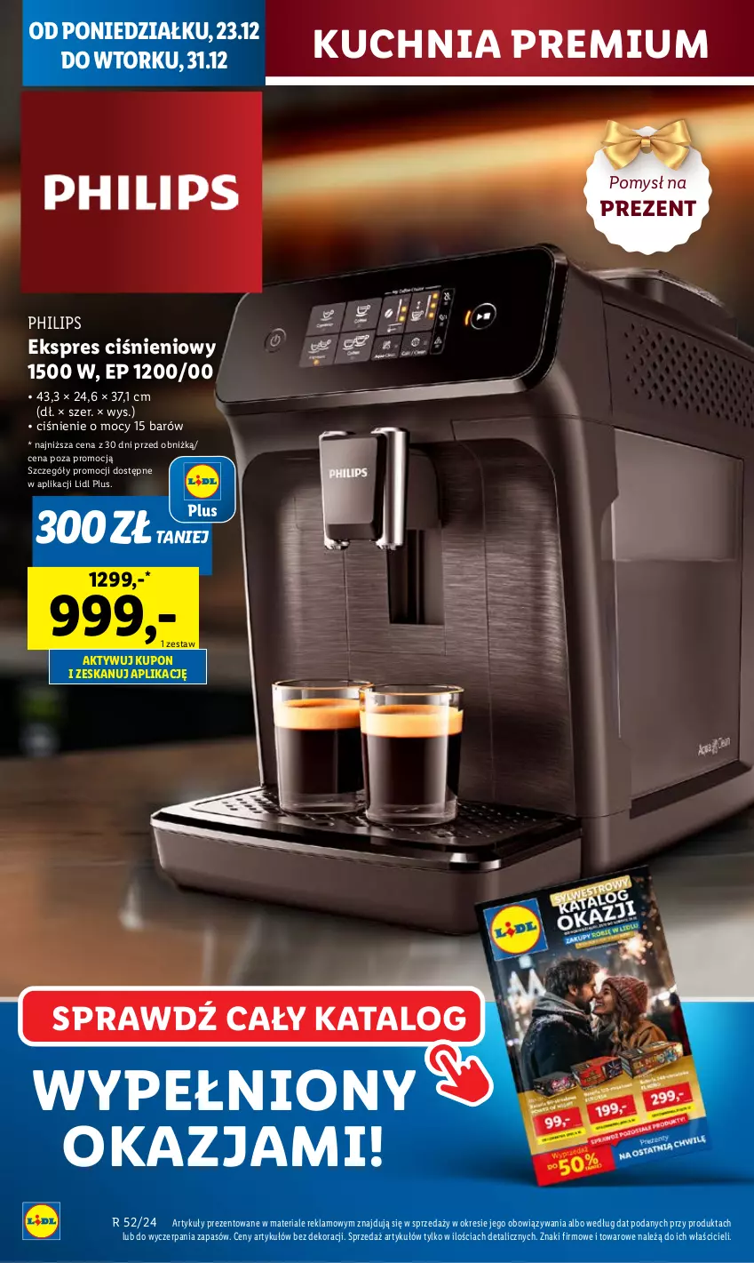 Gazetka promocyjna Lidl - GAZETKA - ważna 23.12 do 24.12.2024 - strona 16 - produkty: Kuchnia, Philips