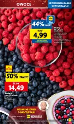 Gazetka promocyjna Lidl - GAZETKA - Gazetka - ważna od 24.12 do 24.12.2024 - strona 19 - produkty: Ser, Maliny, Owoce