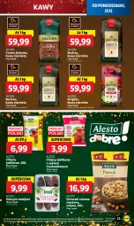 Gazetka promocyjna Lidl - GAZETKA - Gazetka - ważna od 24.12 do 24.12.2024 - strona 29 - produkty: Sok, Gin, Orzeszki, Kawa ziarnista, Chipsy, Kawa, Daktyle, Jacobs, Orzeszki ziemne