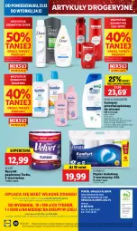 Gazetka promocyjna Lidl - GAZETKA - Gazetka - ważna od 24.12 do 24.12.2024 - strona 38 - produkty: Gra, Papier, Old Spice, Papier toaletowy, Velvet, Dove, Ręcznik, Mola, Szampon, Flora