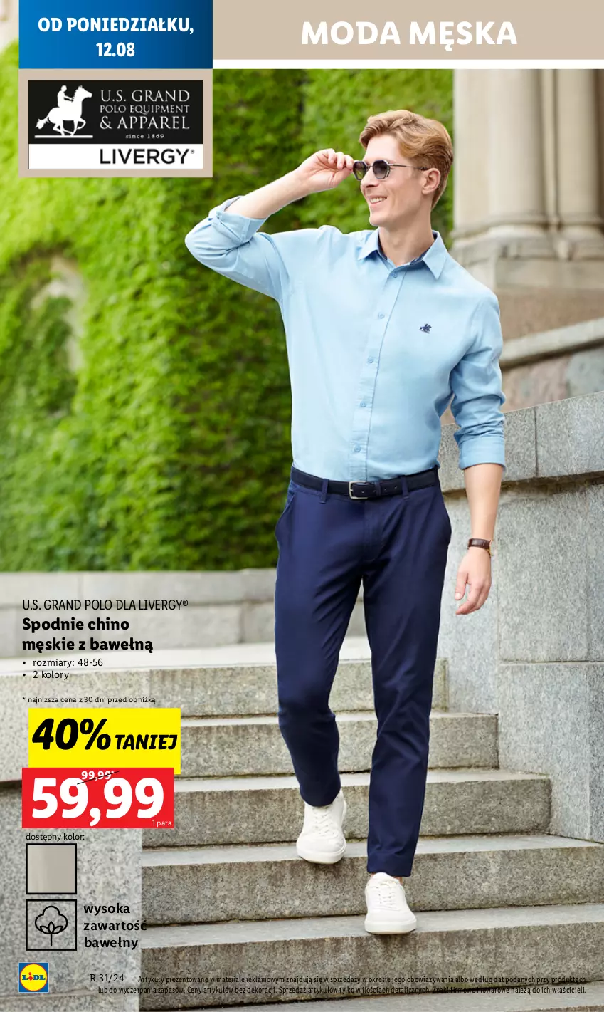 Gazetka promocyjna Lidl - GAZETKA - ważna 12.08 do 14.08.2024 - strona 18 - produkty: Gra, Moda, Sok, Spodnie