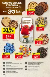 Gazetka promocyjna Auchan - Gazetka 30 Lat Hipermarket Auchan - Gazetka - ważna od 09.09 do 09.09.2026 - strona 28 - produkty: Ciastka, Kremówka, Cukier, Dr Gerard, Daktyle, Rurki, Rodzynki, Cukierki, Gres, Kakao