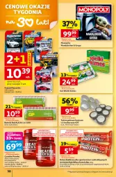 Gazetka promocyjna Auchan - Gazetka 30 Lat Hipermarket Auchan - Gazetka - ważna od 09.09 do 09.09.2026 - strona 38 - produkty: Por, Gra, Pojazd, Sport, Taśma pakowa, Baton, Monopoly