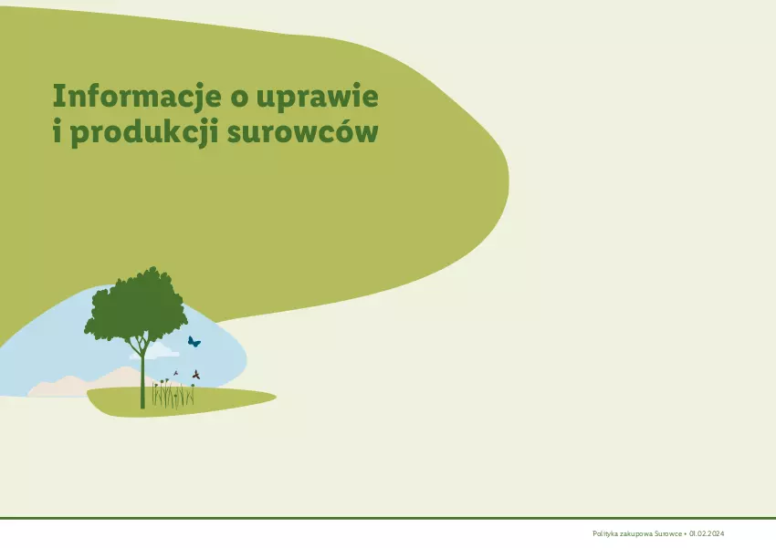 Gazetka promocyjna Lidl - Polityka zakupowa - Surowce - ważna 25.03.2024 do 25.03.2030 - strona 5