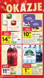 Gazetka promocyjna Intermarche - Gazetka Intermarche - Gazetka - ważna od 18.12 do 18.12.2024 - strona 14 - produkty: Mus, Coca-Cola, Mleczko, Fanta, Woda mineralna, Woda, Sprite, Merci, Milka, Fa