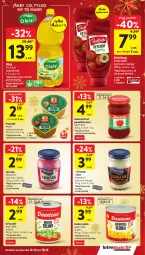 Gazetka promocyjna Intermarche - Gazetka Intermarche - Gazetka - ważna od 18.12 do 18.12.2024 - strona 35 - produkty: Chrzan, Ketchup, Koncentrat pomidorowy, Dawtona, Sos, Pasztet, Pudliszki, Olej, Groszek, Kukurydza