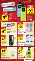 Gazetka promocyjna Intermarche - Gazetka Intermarche - Gazetka - ważna od 18.12 do 18.12.2024 - strona 43 - produkty: Lactacyd, Aquafresh, Dezodorant, Pasta do zębów, Adidas, Szampon, Odżywka, Mydło, Sensodyne, Farba do włosów, Fa