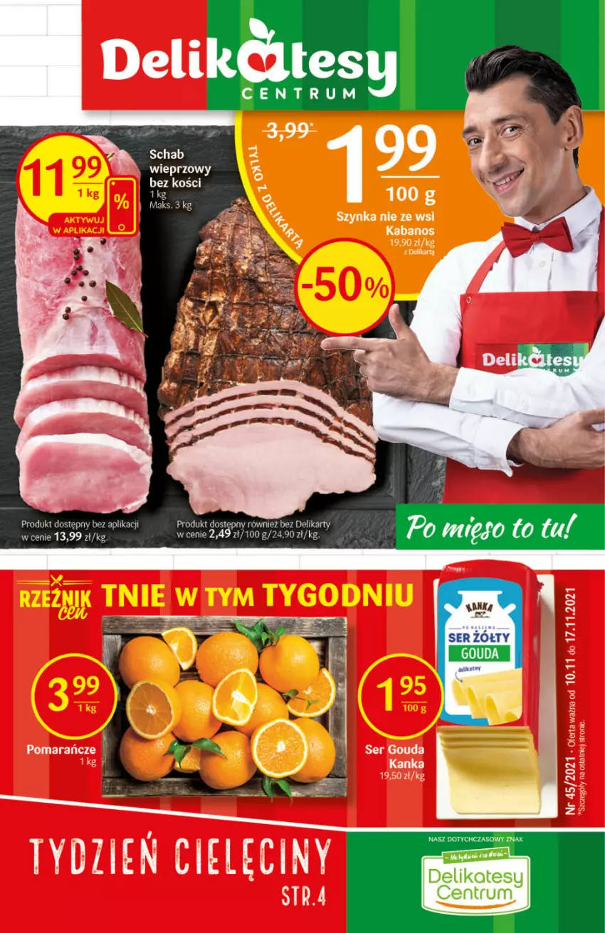 Gazetka promocyjna Delikatesy Centrum - Gazetka DC45 n. fresh - ważna 10.11 do 17.11.2021 - strona 1 - produkty: Rum, Ser