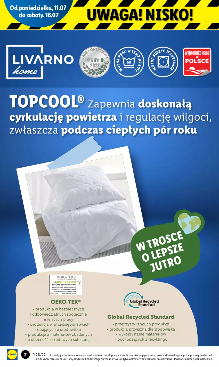 Gazetka promocyjna Lidl - GAZETKA - ważna 11.07 do 16.07.2022 - strona 2 - produkty: LG, Piec, Top, Waga