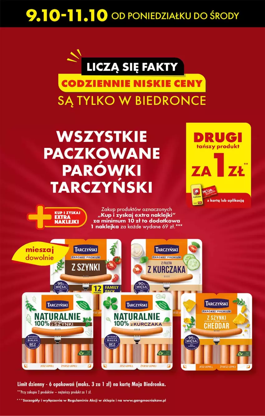 Gazetka promocyjna Biedronka - Od poniedzialku - ważna 09.10 do 14.10.2023 - strona 7 - produkty: Cheddar, Dron, Fa, Klej, Parówki, Tarczyński