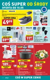 Gazetka promocyjna Aldi - Pełen katalog - Gazetka - ważna od 13.05 do 13.05.2023 - strona 24 - produkty: Top, Gra, Garnek, Maszynka do mielenia, Karp, Taca, LANA, Szynka, Wełna, Sitko, Maszynka, Zelmer, Trampki