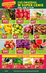 Gazetka promocyjna Aldi - Pełen katalog - Gazetka - ważna od 13.05 do 13.05.2023 - strona 4 - produkty: Hama, Gra, Sałata masłowa, Papryka, Granat, Cytryny, Papryka biała, Ziemniaki, Sałat, Gruszki, Winogrona, Arbuz, Wino, Masło, Pomidory, Nektar, Jabłka