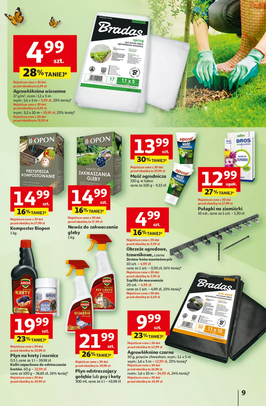 Gazetka promocyjna Auchan - Gazetka Ogród pełen życia Hipermarket Auchan - ważna 13.03 do 26.03.2025 - strona 9 - produkty: Kret, Nawóz