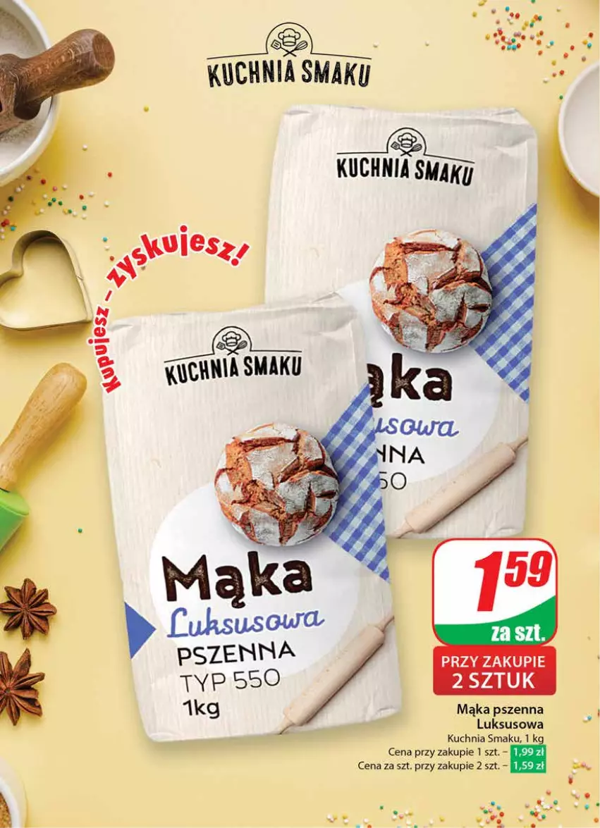 Gazetka promocyjna Dino - Gazetka 11/2024 - ważna 13.03 do 19.03.2024 - strona 18 - produkty: Kuchnia, Mąka, Mąka pszenna