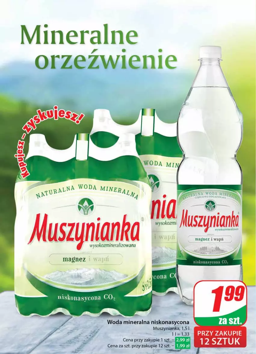 Gazetka promocyjna Dino - Gazetka 11/2024 - ważna 13.03 do 19.03.2024 - strona 2 - produkty: Magnez, Mus, Muszynianka, Sok, Woda, Woda mineralna