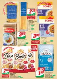 Gazetka promocyjna Dino - Gazetka 11/2024 - Gazetka - ważna od 19.03 do 19.03.2024 - strona 20 - produkty: Makaron, Ryż, Kuskus, Kuchnia, Sonko, Spaghetti, Mąka, Ryż basmati, Basia, Mąka pszenna, Woseba, Kasza, Mąka tortowa