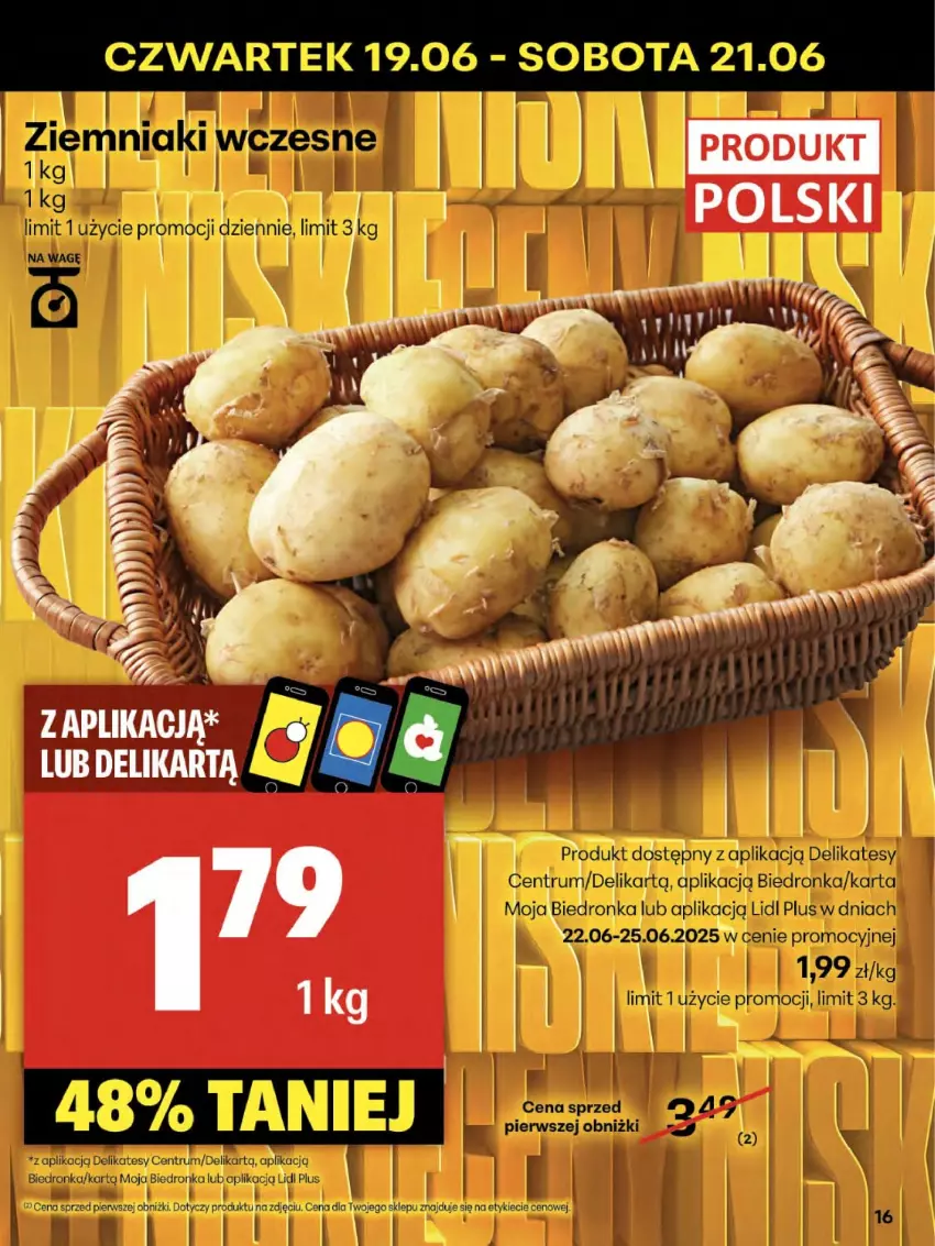 Gazetka promocyjna Delikatesy Centrum - Franczyza DC25 Czwartek - ważna 19.06 do 25.06.2025 - strona 16