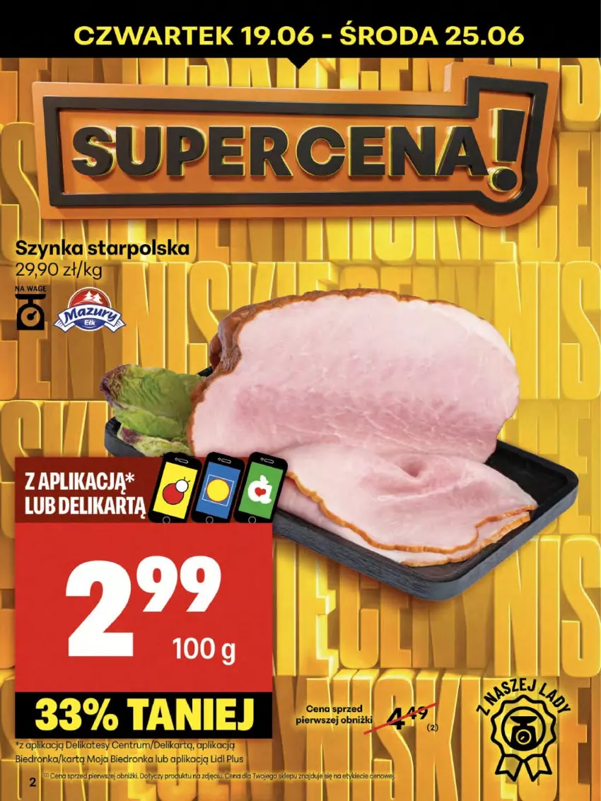 Gazetka promocyjna Delikatesy Centrum - Franczyza DC25 Czwartek - ważna 19.06 do 25.06.2025 - strona 2 - produkty: Dron, Rum