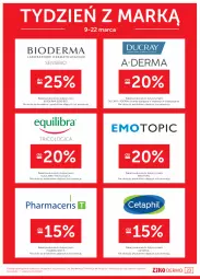 Gazetka promocyjna Ziko - Gazetka Ziko Dermo - Gazetka - ważna od 22.03 do 22.03.2023 - strona 23 - produkty: Top, Ser, Acer, Bioderma, Pharmaceris, Ducray, Cetaphil