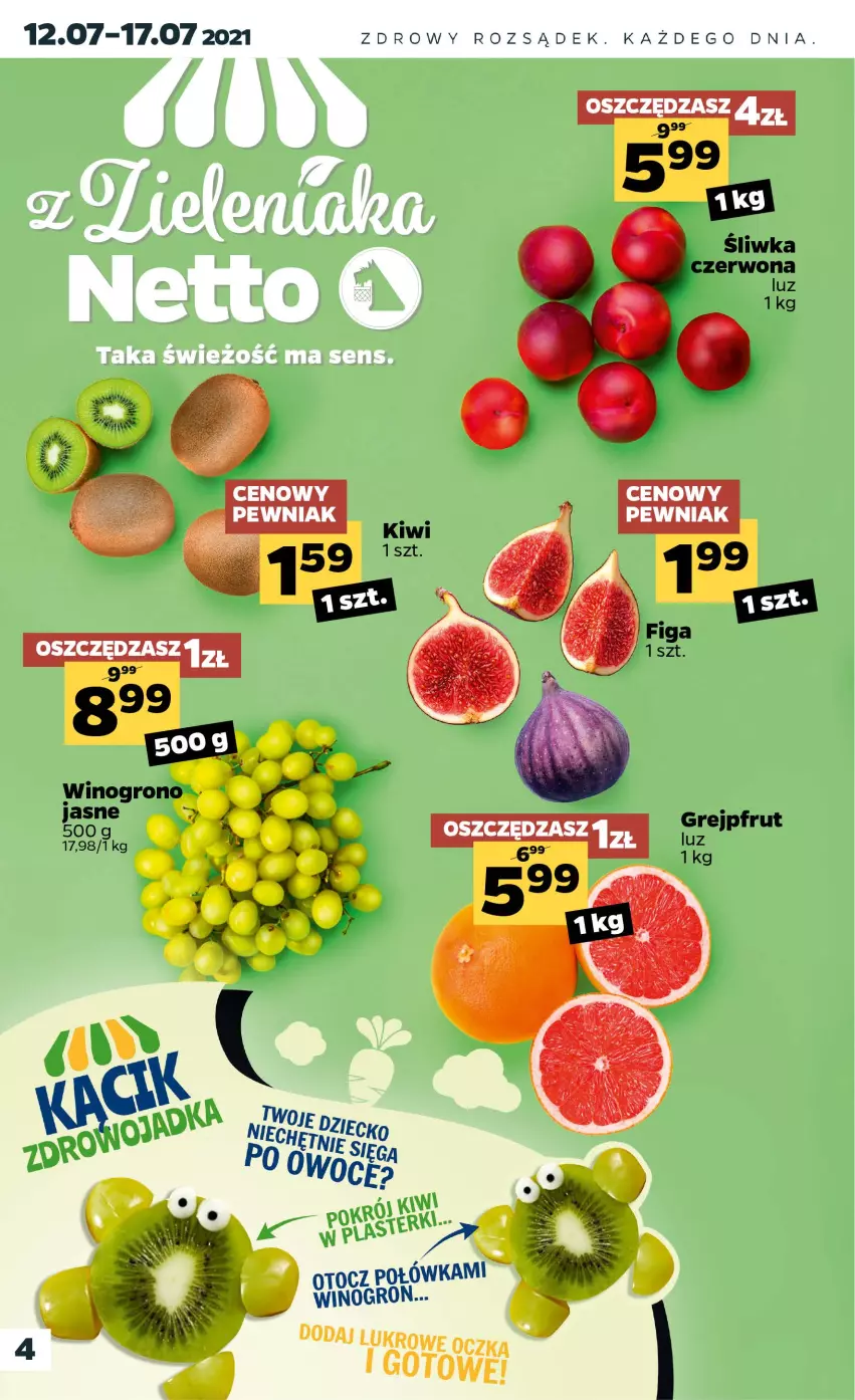 Gazetka promocyjna Netto - Gazetka spożywcza - ważna 12.07 do 17.07.2021 - strona 4